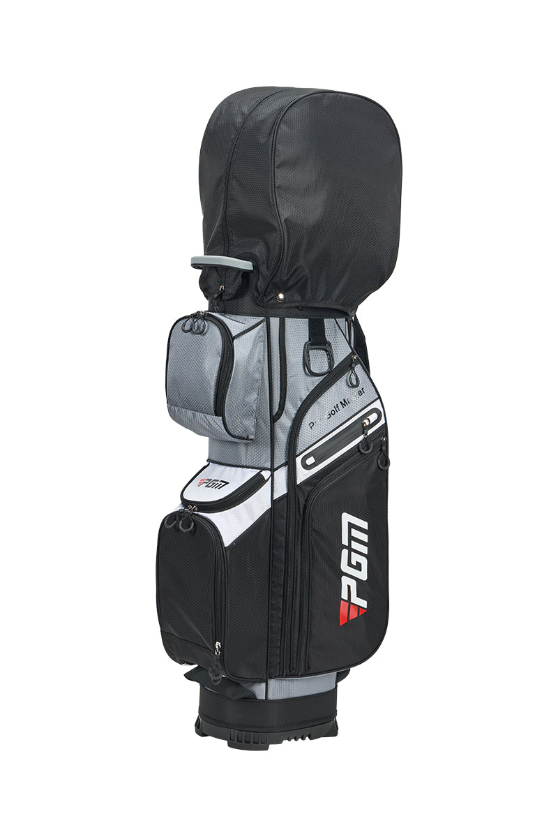 PGM Golf Cart Bag 14 Way Organizer Divider Silent Top Waterproof Bag/black