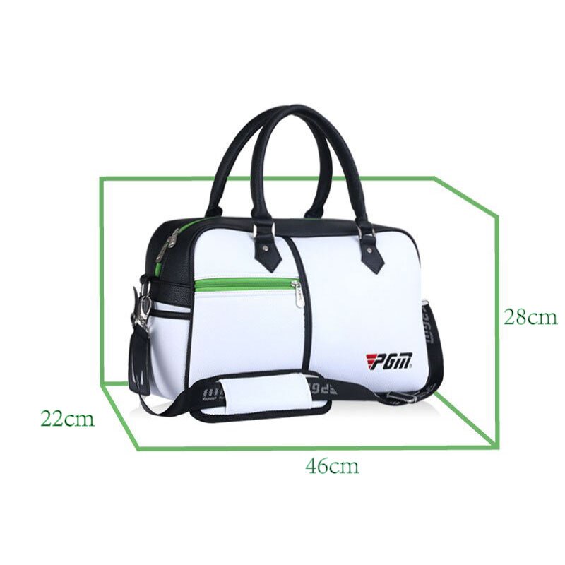 PGM Golf Clothing Bag Men&#39;s and women&#39;s PU Shoes bag Cross Body Shoulder Bag Large capacity ultra light and portable YWB017