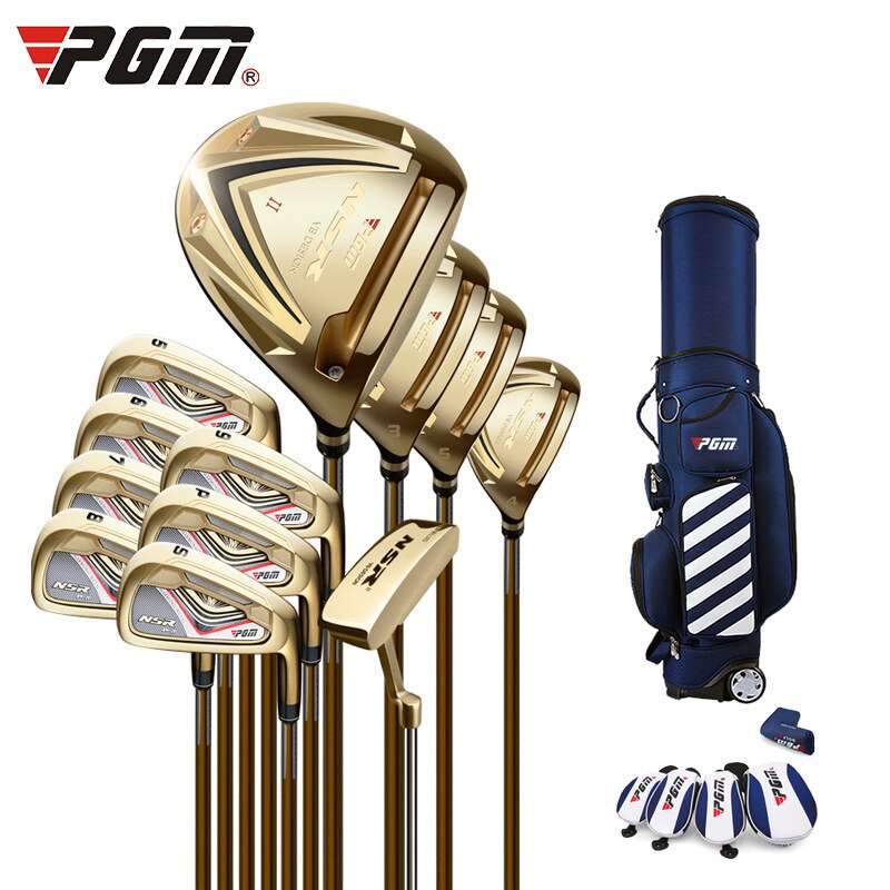 PGM Men Golf Clubs Set Adjustable angle and interchangeable shaft professional Golf Sports sets Men&#39;s Right Handded MTG017