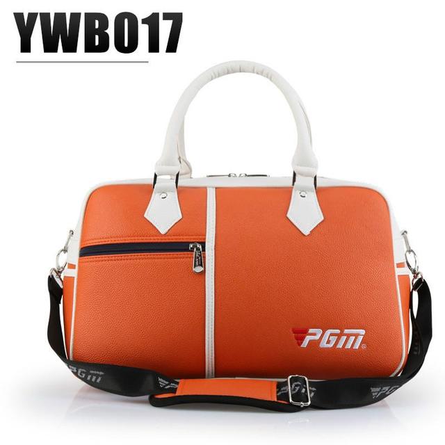 PGM Golf Clothing Bag Men&#39;s and women&#39;s PU Shoes bag Cross Body Shoulder Bag Large capacity ultra light and portable YWB017