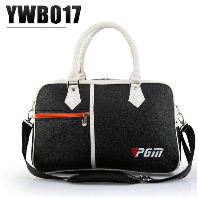 PGM Golf Clothing Bag Men&#39;s and women&#39;s PU Shoes bag Cross Body Shoulder Bag Large capacity ultra light and portable YWB017