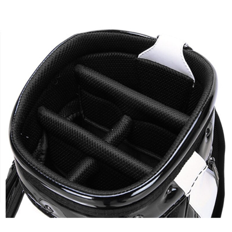 PGM Golf Sports Package Standard Travel Caddy Men Cart Bag Professional Ball Staff Bag With Cover Waterproof PU QB080