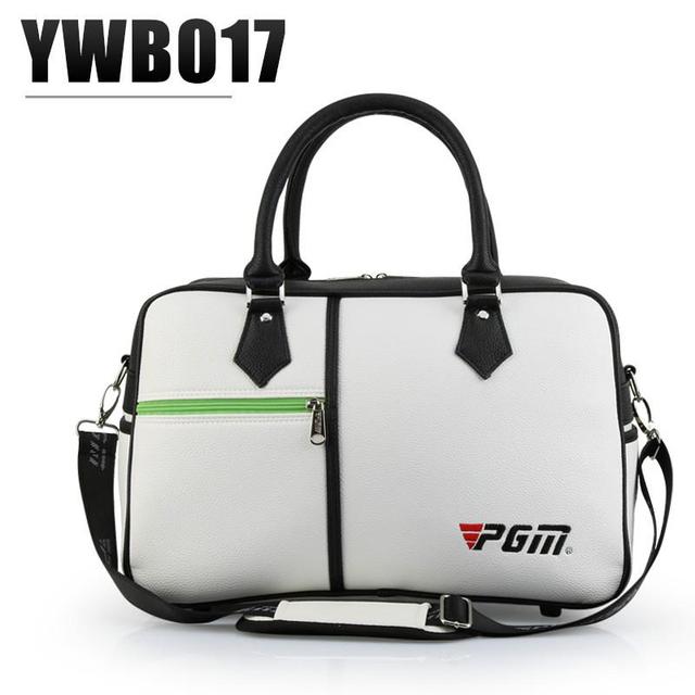 PGM Golf Clothing Bag Men&#39;s and women&#39;s PU Shoes bag Cross Body Shoulder Bag Large capacity ultra light and portable YWB017