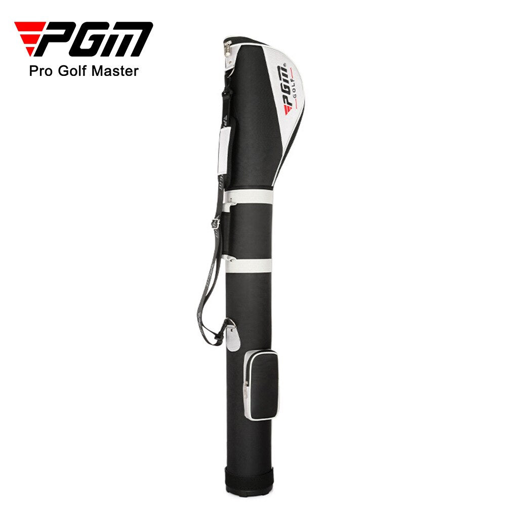 PGM Men Women Golf Bag Ultra-light Portable Can Hold 6-7 Clubs Black Waterproof Nylon Gun Bag QIAB004