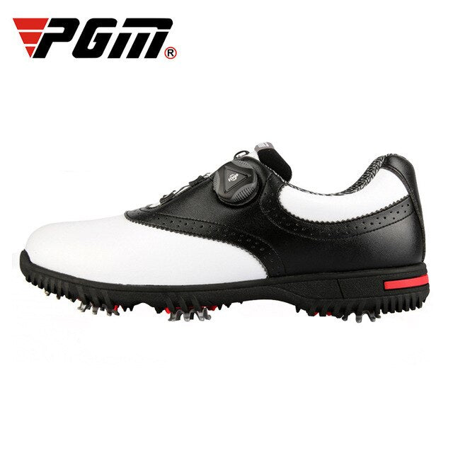 PGM Golf Shoes Men Waterproof Sports Shoes Rotating Buckles Anti-slip Sneakers Multifunctional Golf Trainers XZ130