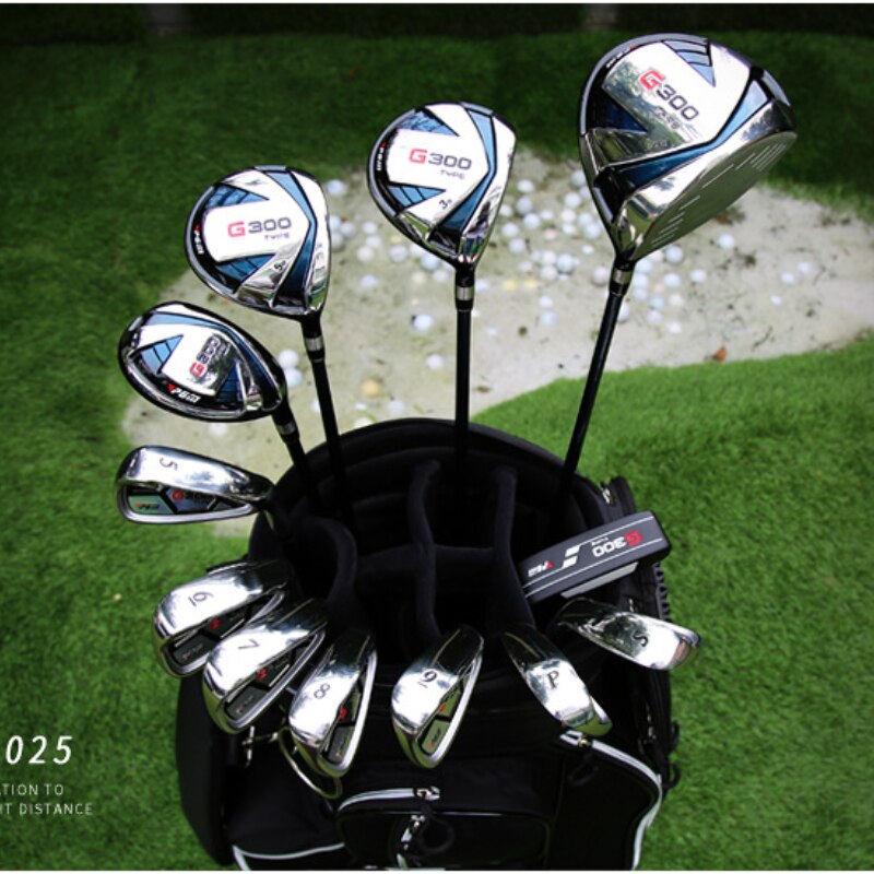 PGM Mens Golf Clubs Sets Beginners Full Golf Titanium Rod G300 Generation Right Handded MTG025